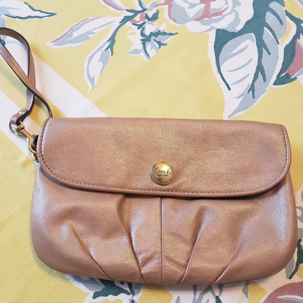 Authentic Coach wristlet